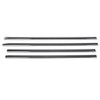 LQI 4Pcs Silver Body Side Molding Trim Compatible with Chevy