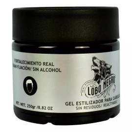 sa de cv Lobo Negro Cera gel para cabello 250g