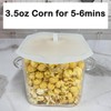 Glass Microwave Bacon Cooker, Microwave Popcorn Popper, 100oz Glass jar