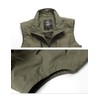 Flygo Men's Lightweight Outdoor Travel Work Fishing Vest with Multi-Pockets