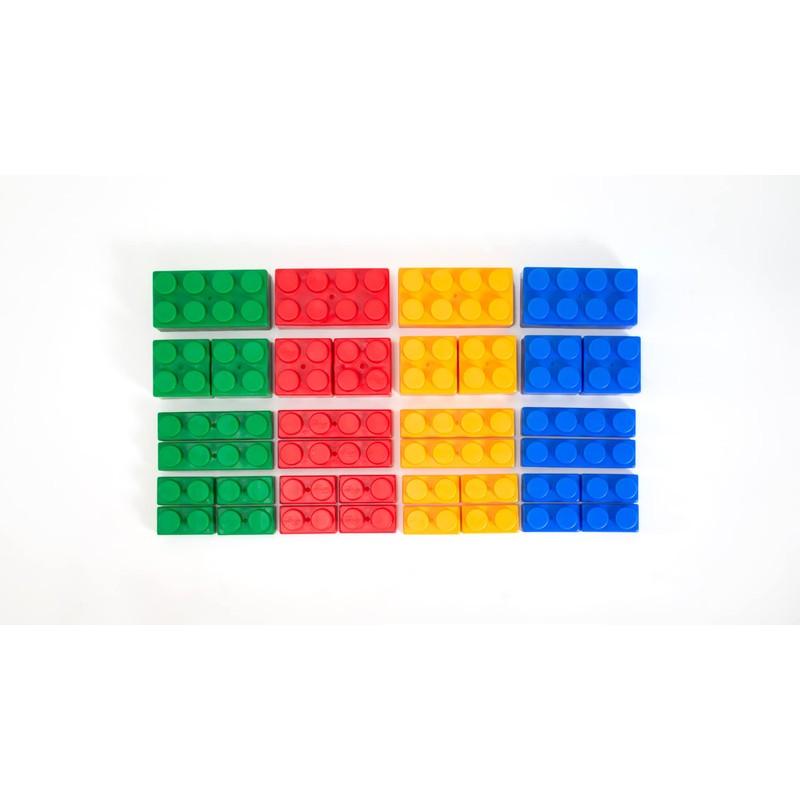 UNiPLAY Mix Soft Building Blocks - 36-Piece Set for Infant