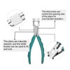 LEONTOOL 6" Glasses Frame Clamp Adjusting Pliers Eyeglasses Repairing Pliers