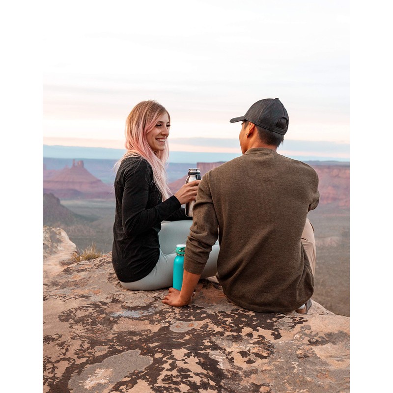 Ello Damen Vacuum Insulated Stainless Steel Water Bottle with Leak-Proof