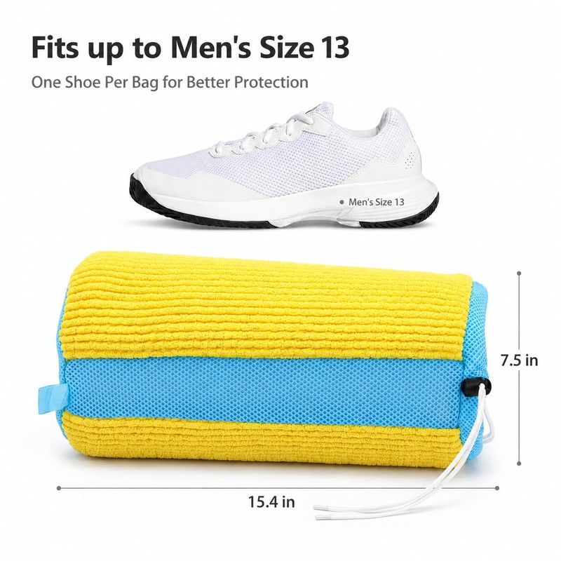 EMOZNY Shoe Washing Machine Bags for Sneaker，2 Pack