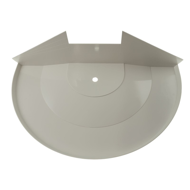 Ultraframe Internal Victorian Radius End Cover - White