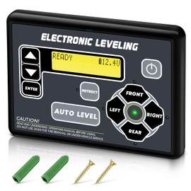 421484 RV Leveling System Touchpad Control Panel for RV 5th Wheel and Travel Trailer Electronic Leveling Control Panel Assembly