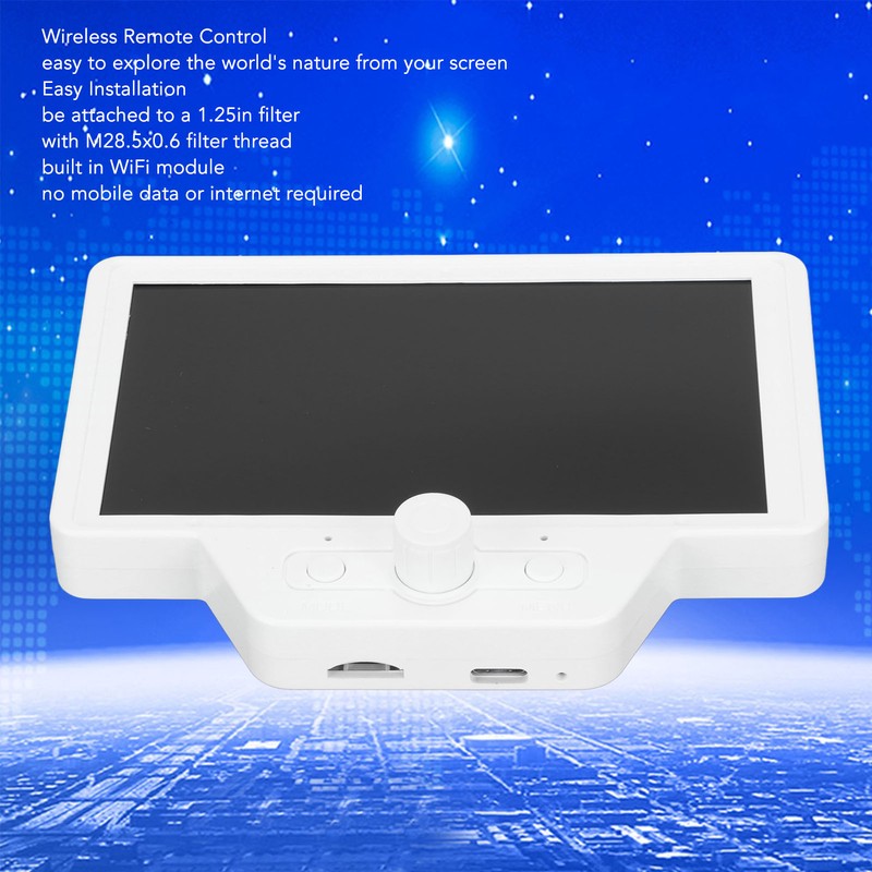 Telescope Electronic Eyepiece 5in HD Display CMOS Electronic Digital Telescope