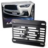 iJDMTOY No Drill Front Grille Mesh Mount License Plate Relocator