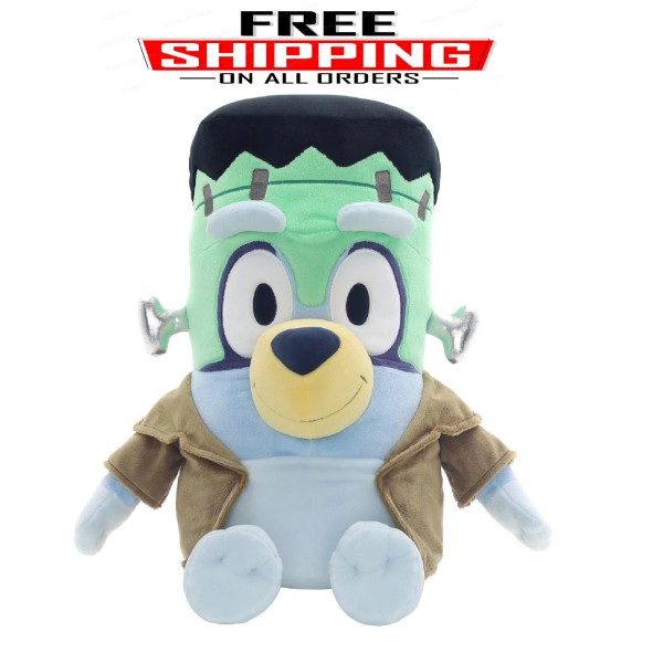 Bluey 18" Halloween Jumbo Plush- Frankenstein