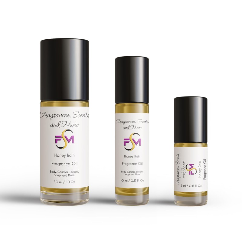 Honey Rain Fragrance Oil - 4 Fl Oz Plastic Bottle