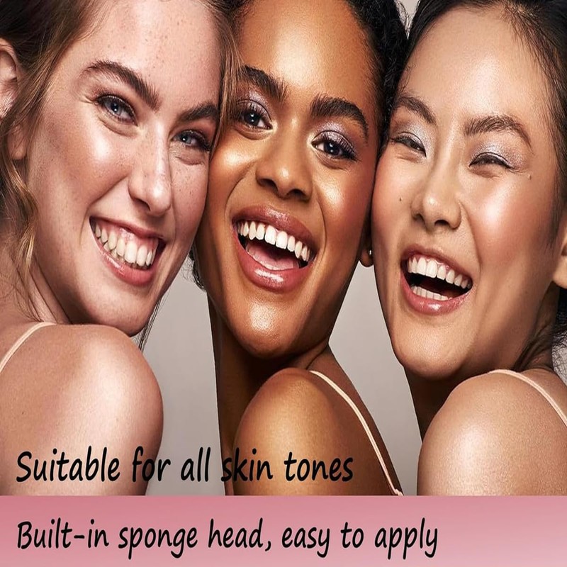 Liquid Blush & Contour Makeup Set, Soft, Lightweight, Breathable Feel,