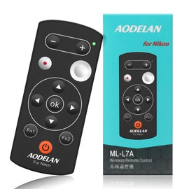 AODELAN Camera Remote Control - Wireless Remote Shutter Release for Nikon Z50 Z fc COOLPIX B600 A1000 P1000 P950; Replaces Nikon ML-L7