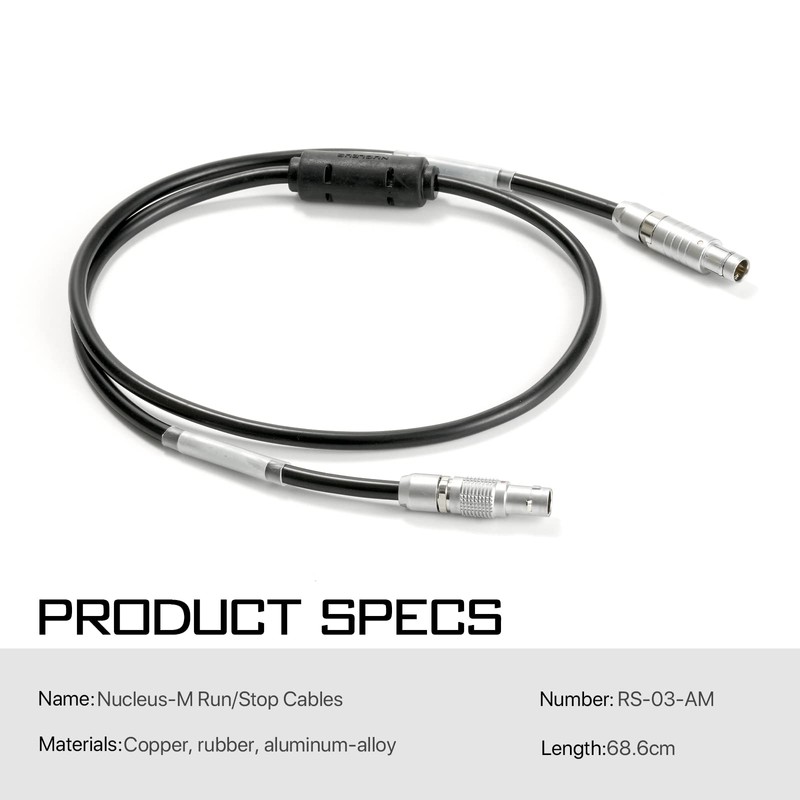 Tilta Nucleus-M Run/Stop Cable Compatible with Red Camera Accessories Connector