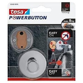 Tesa 593420000000 Metal Hook, Chrome