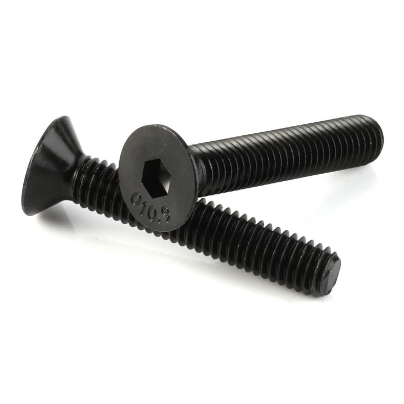 MewuDecor #8-32 x 3/8" Flat Head Socket Cap Screws Countersunk