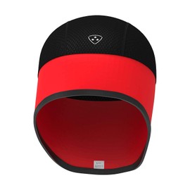 DHERA Thermal Skull Cap for Cycling, Running, Motorcycling, Skiing, Hiking & Outdoor Sports – Helmet Liner (Red, Small)