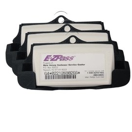 EZ Pass Holder | Fastrak Holder - 3 Pack - 3 Point Mount - Black - Toll Transponder Holder for New and Older Sizes - Toll Transponder Holder for new and older sizes