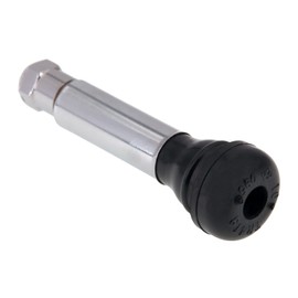 Levando TR418C Chrome Valves - Set of 4 - Rim Valves for Car and Van Tyres, Universal Tyre Valve to the Highest Quality Requirements, Easy and Quick Assembly