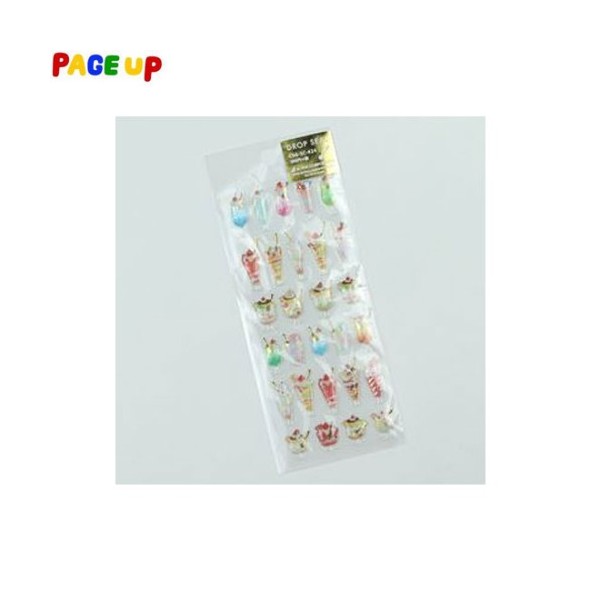 Other PAGE UP Active Cooperation Drop Sticker, Type:Crystal