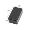Waterproof Black 60 x 36 x 25mm Plastic Electric Project