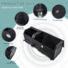 XCF Car Trunk Organizer, Collapsible Leather Car Trunk Storage Organizer