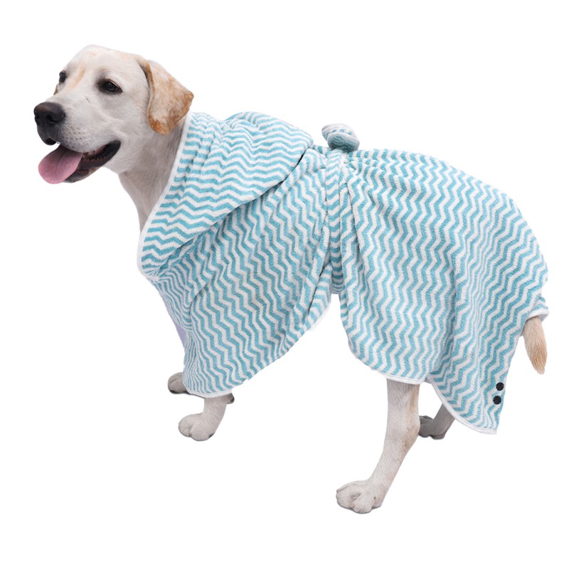 Pet Bath Towel Water Absorbent Quick Drying Ultrafine Fiber Dog