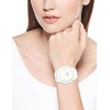 Nine West Women's Matte Rubberized Bracelet Watch, NW/1678WTWT