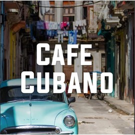 Volcanica Coffee Café Cubano, Tostado Oscuro, Café Cubano, Grano Entero, Tostado Fresco, 16 Onzas