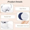 Empty Air Cushion Puff Box, Portable Make Up Powder Container