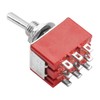 Heschen MTS-302 2 Piece Miniature Toggle Switch 3PDT ON-ON 9