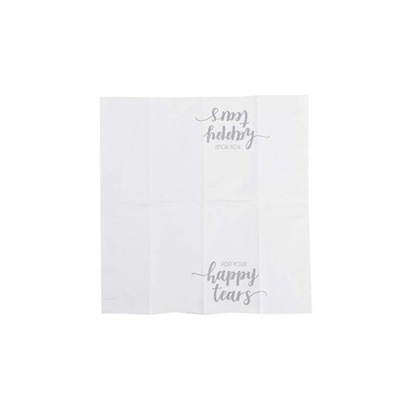 in due Handkerchiefs Tears of Joy 10 x 10 Pieces