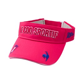 Cox Sportif LG5SCP50L Women's Sun Visor, Classic Logo Design, Embroidery, Sporty, Cotton, Golf, PK00 (Pink)