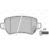 Valeo 598584 Brake Pad Set, disc brake