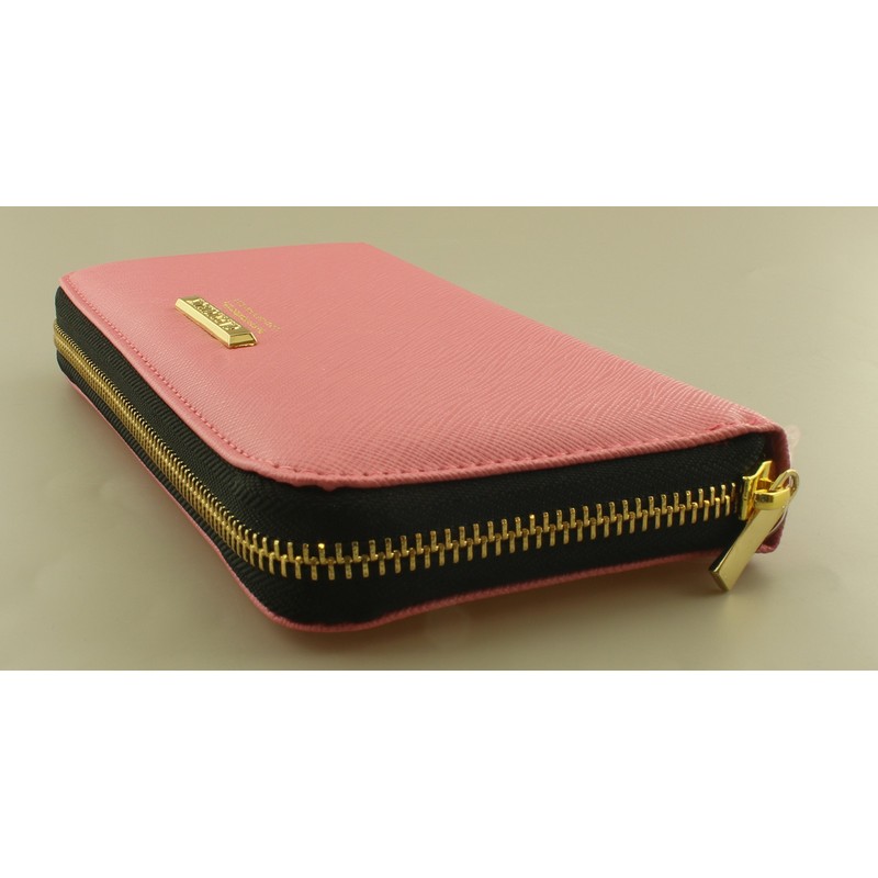 Aldi Caprich Long Wallet, pink/black