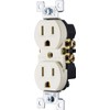 UltraPro GE, Light Almond, GE Grounding Duplex Outlet, In Wall