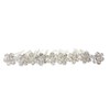 Jewellery of Lords 10 Sparkling White Crystal Flower Wedding Bridal