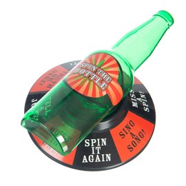 Funtime BA7500 Spin The Bottle Drinking Game, Green