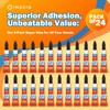 Super Glue Gel Clear Non-Drip, 24 X 3g All Purpose
