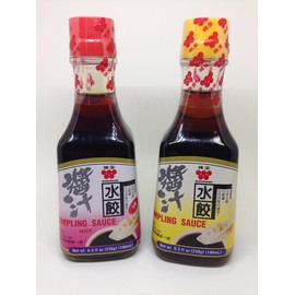 Wei-Chuan Dumpling Sauce Hot and Regular - Variety Pack - 6.5 oz. Bottles