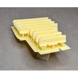 Unbranded Set of 8 K-Line or Jersey Barrier Wall, road barrier - best detail version N2205