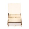 Wooden Wedding Frame Guest Book Drop Box with Stand 80