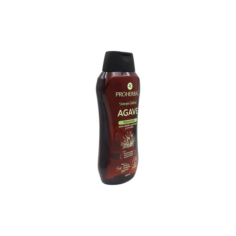 Proherbal Shampoo De Agave 700ml Certificado Vegano