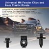 45PCS Universal Automotive Clip - Fender Clips, Fender Liner Clips,