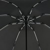 iX-brella Reverse Reverse Opening Fiberglass Pocket Umbrella with Coloured Spokes,