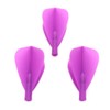 CUESOUL TERO AK4 Purple Dart Flights Kite Shape,Set of 3