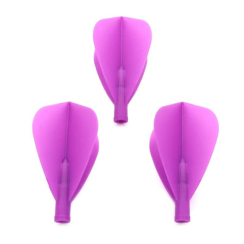 CUESOUL TERO AK4 Purple Dart Flights Kite Shape,Set of 3