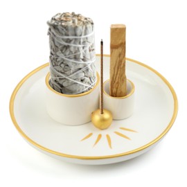 FEMONGY Incense Stick Holder, Ceramic Incense Holder, Meditation Accessories, Incense Burner, Incense Burner, Incense Cone Holder for Home Decoration, Meditation and Yoga