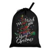 Grindstore We Witch You A Merry Christmas Santa Sack Black