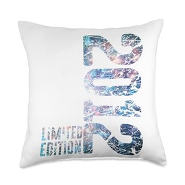 12. Geburtstag Mädchen 12. Geburtstag Deko Junge 12th Birthday Boy Girl 12 Years 2012 Funny Gift Throw Pillow, 18x18, Multicolor