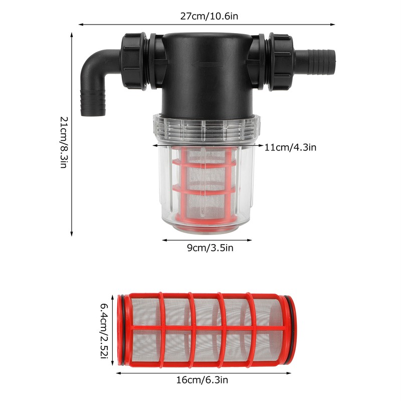 Screen Irrigation Filter Water Filter Strainer Garden Agricultural Drip Irrigation